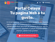 Tablet Screenshot of portalcelaya.com